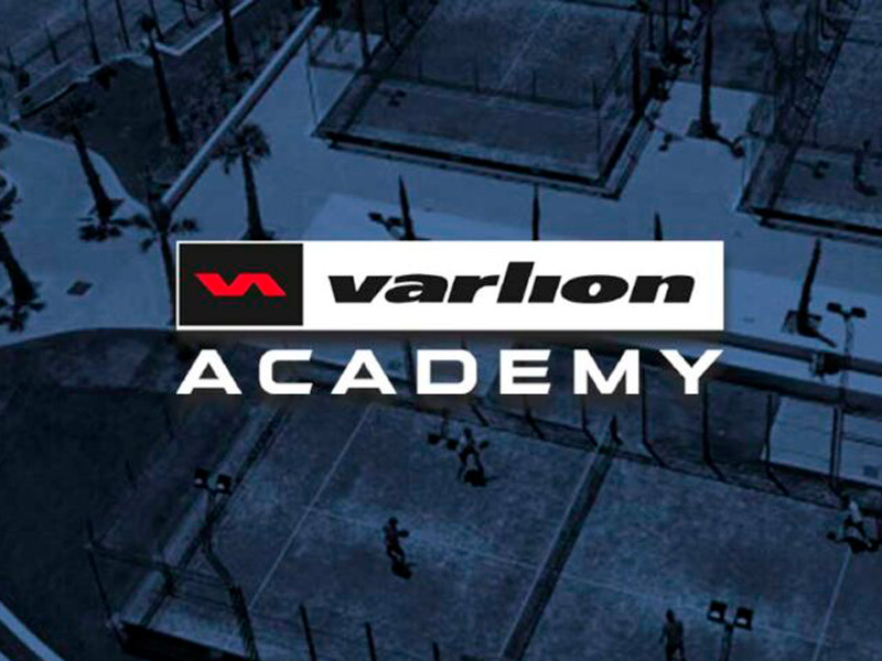 Learning to play padel at Varlion Academy